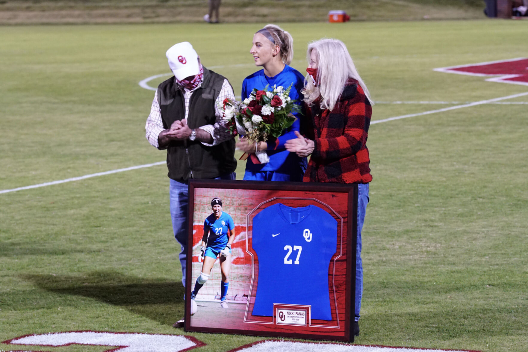 Senior night NIkki Panas